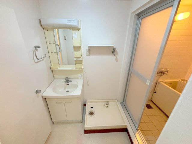 ハマハイツの洗面所