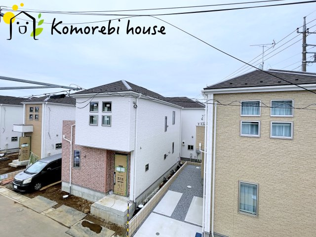 上尾市瓦葺　13期　新築一戸建て　グラファーレ　01の展望|2025/10/21　撮影