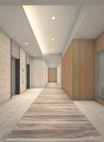 東京中央ビルのロビー