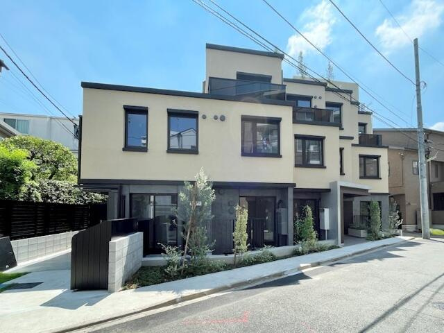 Ｃｏｅｕｒ　Ｂｌａｎｃ八幡山の外観|閑静な住宅地に新築デザイナーズマンション誕生！