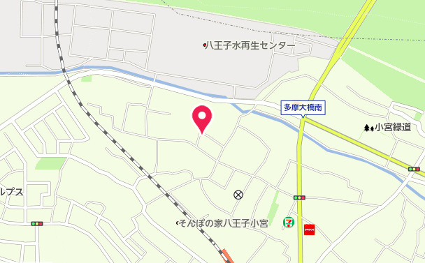 祝成約済み　八王子市　小宮町　新築戸建ての地図|～仲介手数料無料☆八王子ひなた不動産～　八王子市小宮町　新築戸建て