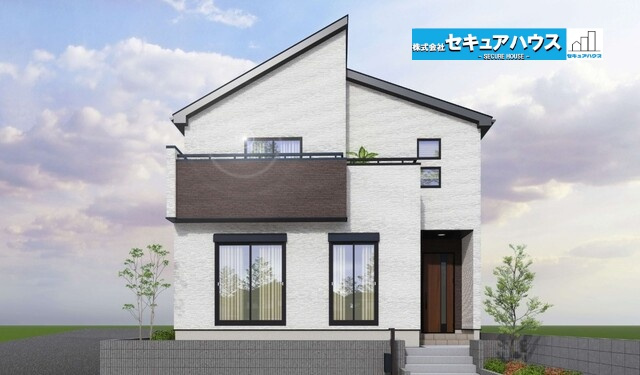 東海市加木屋町三ツ池 全2棟 の外観|【外観パース】
◆イメージパースの為実物とは異なる場合がございます。