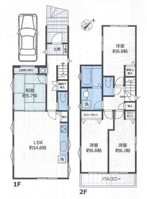  | １階にリビングと和室がありま… 