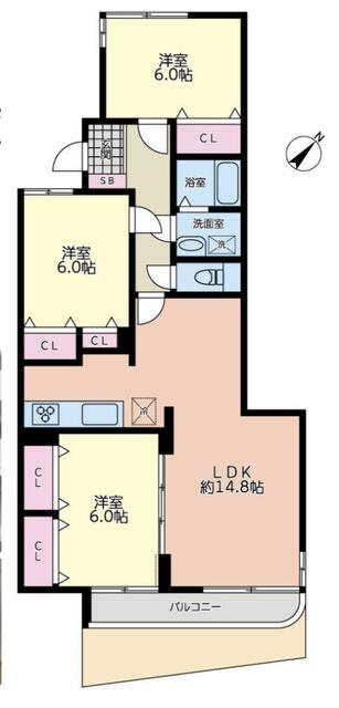 東寺尾ヒルズ８５Ｌ棟の画像