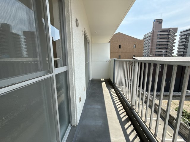 ハイツ野田のバルコニー