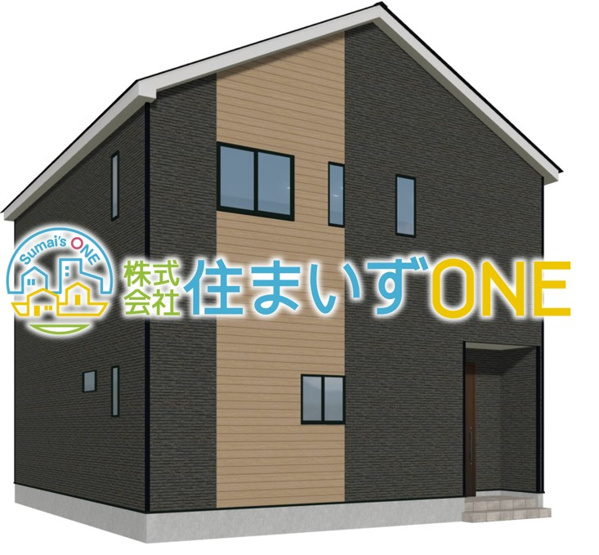 【外観パース】 | 【新築分譲住宅　～クレイドルガーデン～】山辺町山辺　第12　☆全2棟☆ | 【2号棟　完成イメージ】
爽やかな青空の下に贅沢なほどに降り注ぐ陽光、豊かな居住性と、クオリティが見事に調和した住空間は、住まうことの喜びを感じさせてくれます。