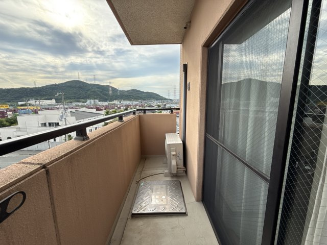 カリヨン三蔵田のバルコニー