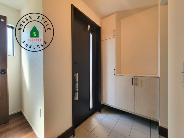 福岡市西区今津第14-4棟（1号棟）の防犯設備|二重ロックでしっかり防犯対策ができます。