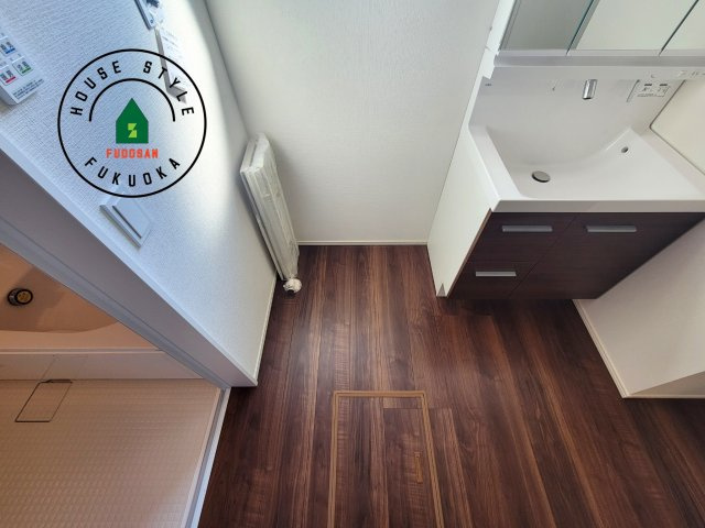 福岡市西区今津第14-4棟（1号棟）のランドリースペース|ランドリースペースとなります。広々して有効的にご使用できます。 