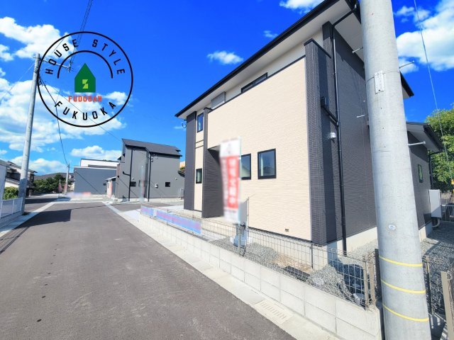 福岡市西区今津第14-4棟（1号棟）の前面道路含む現地写真|見学の時間などお気軽にお問い合わせ下さい。