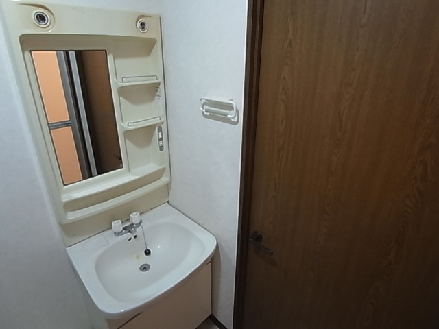 神戸市兵庫区門口町の賃貸マンションの洗面所|洗面台