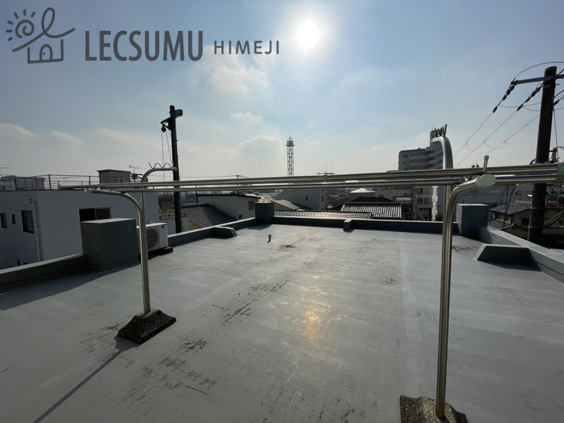 姫路市下寺町/中古戸建のバルコニー