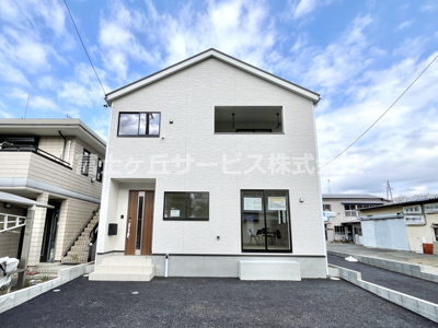 【外観】 | 藤枝市志太5丁目 3期 新築一戸建て 1号棟 | おしゃれな外観です