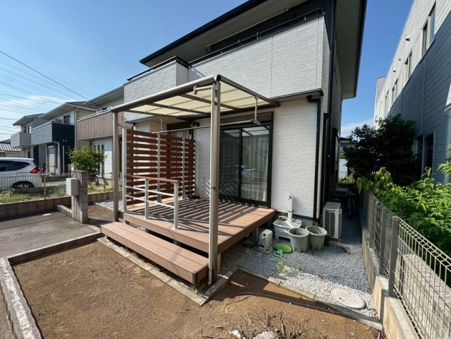 -三丁目不動産-　熊谷市円光2丁目　平成24年築のバルコニー