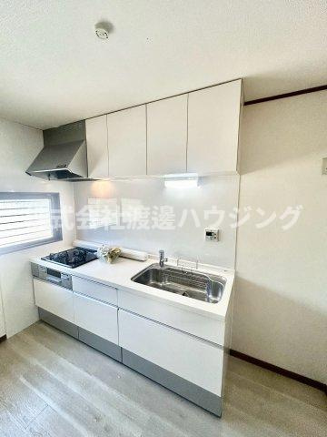 第2福井マンションのキッチン|システムキッチン
