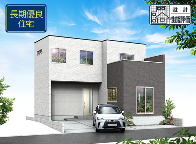 【外観パース】 | 浜松市中央区原島町 3期 新築一戸建て | 外観パースです