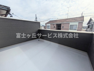 【バルコニー】 | 浜松市中央区原島町 3期 新築一戸建て | バルコニーです