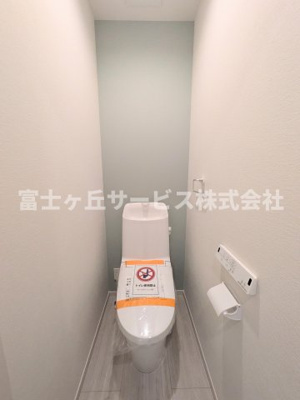 【トイレ】 | 浜松市中央区原島町 3期 新築一戸建て | ２Fのトイレです