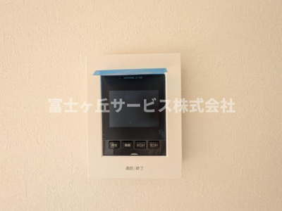 【セキュリティ】 | 浜松市中央区原島町 3期 新築一戸建て | TV付インターホンです