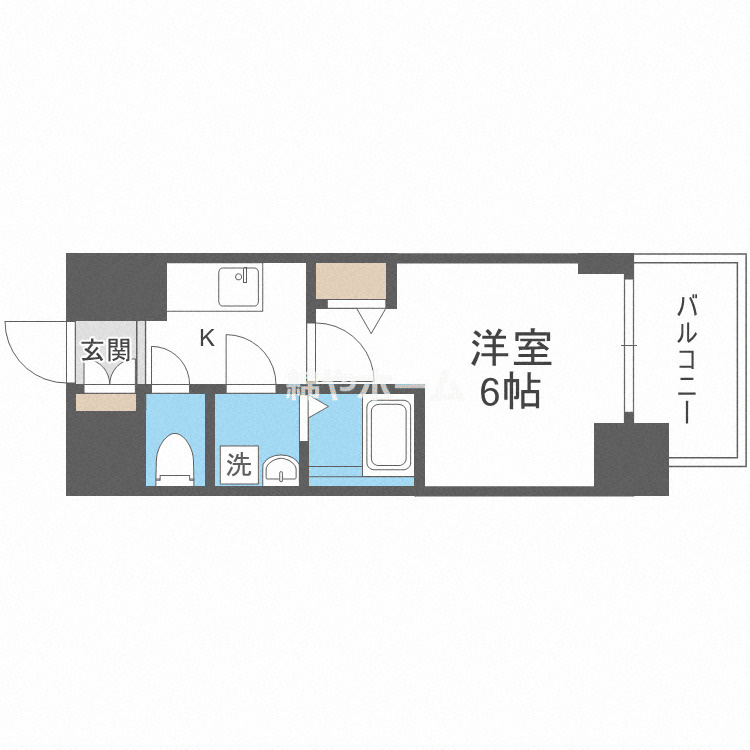 エスリード大阪城テラスの間取り