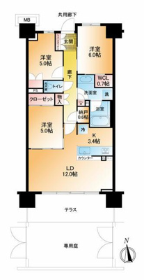  | 間取り図　（掲載の間取り図は… 