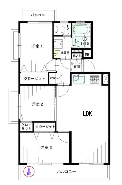 第二ビクトリヤハイツ東寺尾ロイヤルの画像