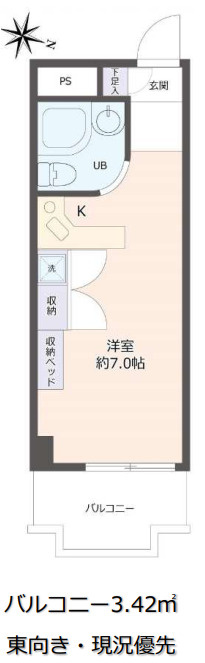 ラ・パルフェ・ド・パラツィーナの間取り