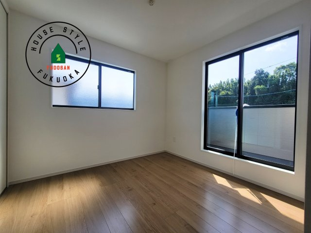 糟屋郡宇美町若草1丁目第4-3棟(3号棟)の子供部屋|穏やかな光が差し込む室内には、穏やかな時間が流れます。