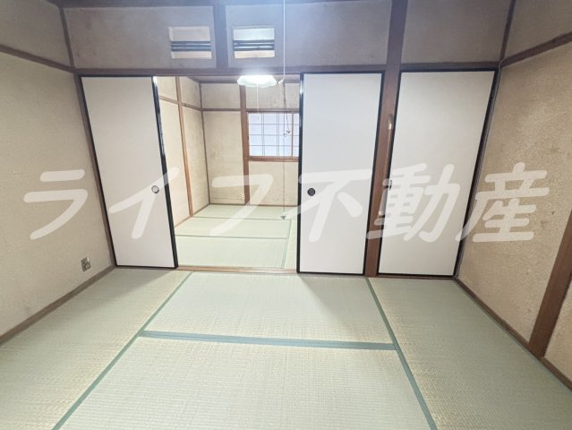 東大阪市花園東町１丁目のテラスの和室|和室があれば客間としても活用できます