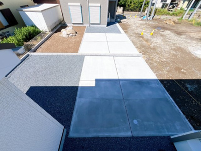 【駐車場】 | 高崎市新保田中町　新築住宅 | ゆったり停められる駐車場です。
