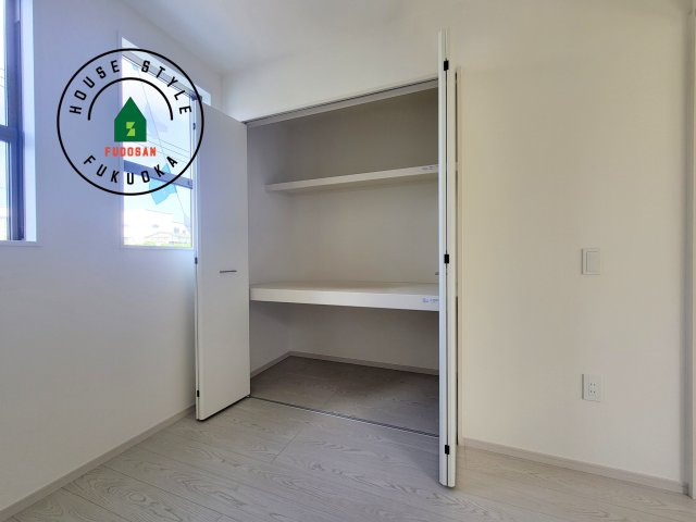 糟屋郡宇美町若草1丁目第4-3棟(4号棟)の収納|収納には困りません。