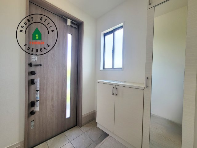 糟屋郡宇美町若草1丁目第4-3棟(4号棟)の防犯設備|二重ロックでしっかり防犯対策ができます。