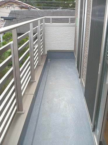 GLAハート明石のバルコニー