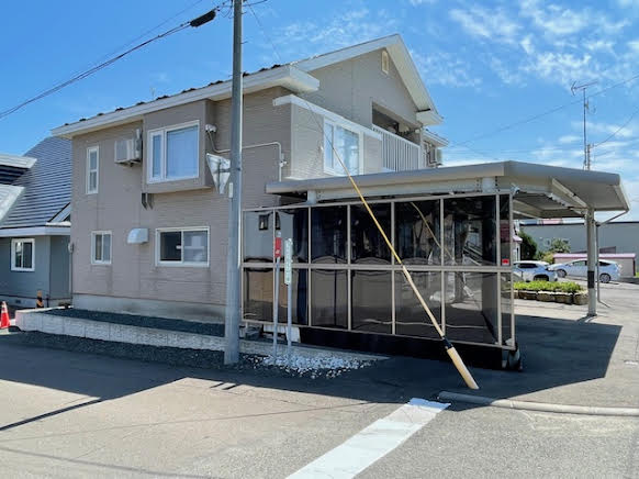 【商談中】網走市つくしケ丘2丁目中古住宅の外観