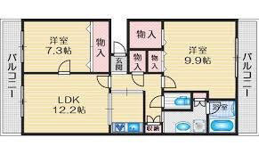 ES-Grande江坂公園の間取り