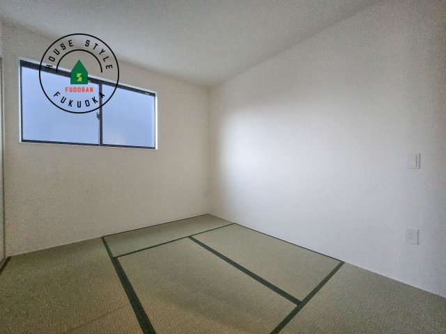 福岡市南区曰佐5丁目第3-2棟(2号棟)の内観：施工例|柔らかい畳が心地よい和室