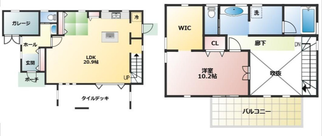 【間取り】 | 富合町大町
