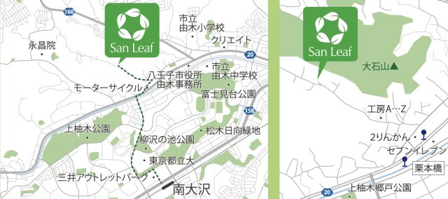 祝：成約済み　八王子市　上柚木　売地の地図|～仲介手数料無料☆八王子ひなた不動産～八王子市上柚木　売地