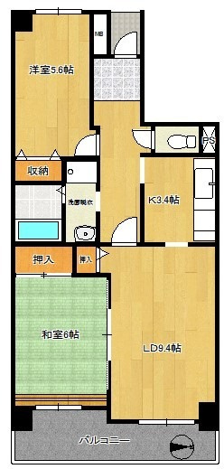 【間取り】 | コーポレート相模原三丁目