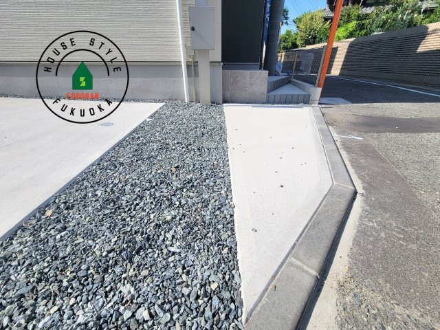 春日市須玖北4丁目第2-2棟(1号棟)の庭|お庭で自由な時間を過ごせます。