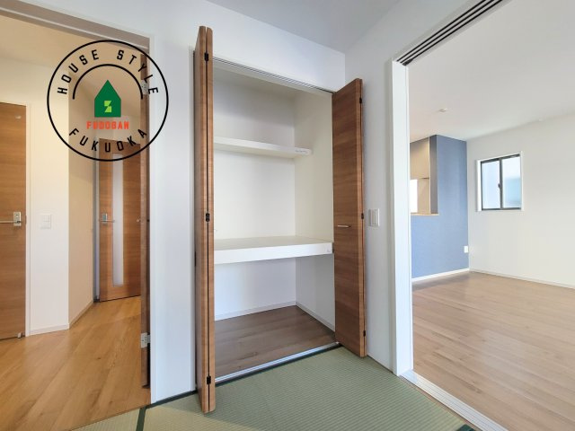 春日市須玖北4丁目第2-2棟(1号棟)の収納|収納には困りません。