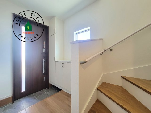 春日市須玖北4丁目第2-2棟(1号棟)の防犯設備|二重ロックでしっかり防犯対策ができます。