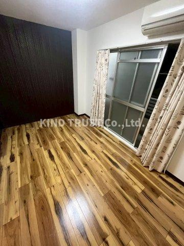 吉田マンションのバルコニー|外からの目が気にならないバルコニーで洗濯物が干せます