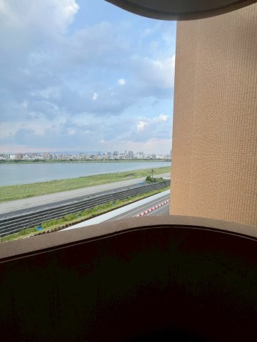 ライオンズマンション中津のバルコニー