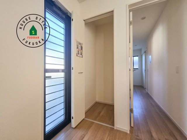 太宰府市青山2丁目第3-2棟(1号棟)の収納|大きなスペースがあり、収納には困りません。