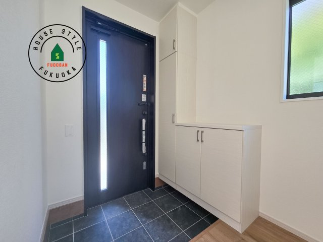 太宰府市青山2丁目第3-2棟(1号棟)の防犯設備|二重ロックでしっかり防犯対策ができます。