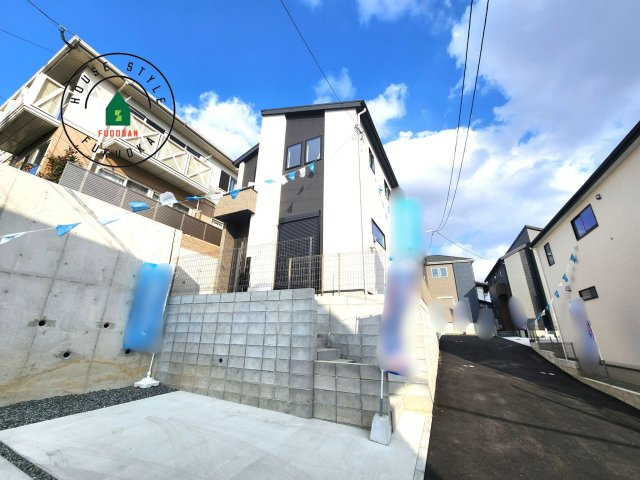 福岡市城南区友丘6丁目第3-4棟（1号棟）の外観|デザイン性のある外観です。