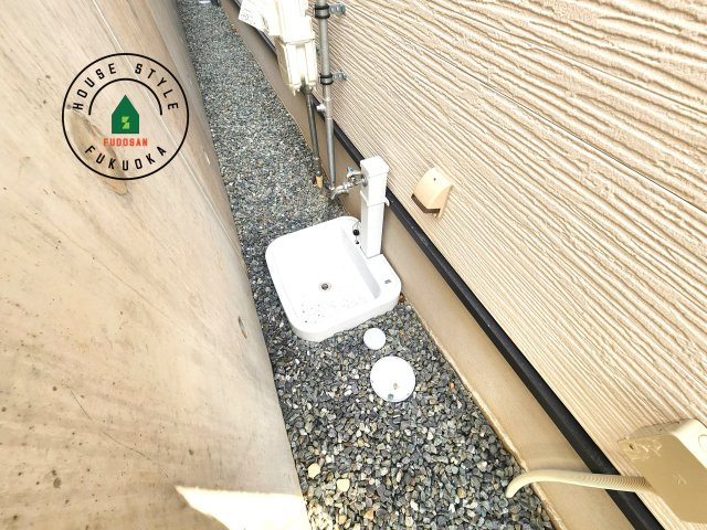 福岡市城南区友丘6丁目第3-4棟（1号棟）の庭|お庭で自由な時間を過ごせます。