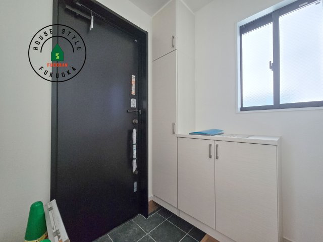 太宰府市青山2丁目第3-2棟(2号棟)の防犯設備|二重ロックでしっかり防犯対策ができます。