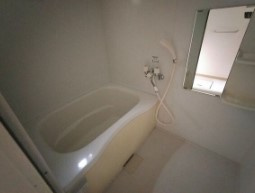 東大阪市瓢箪山町のアパートの浴室